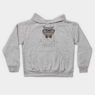 Actual Nerd - Cat Kids Hoodie